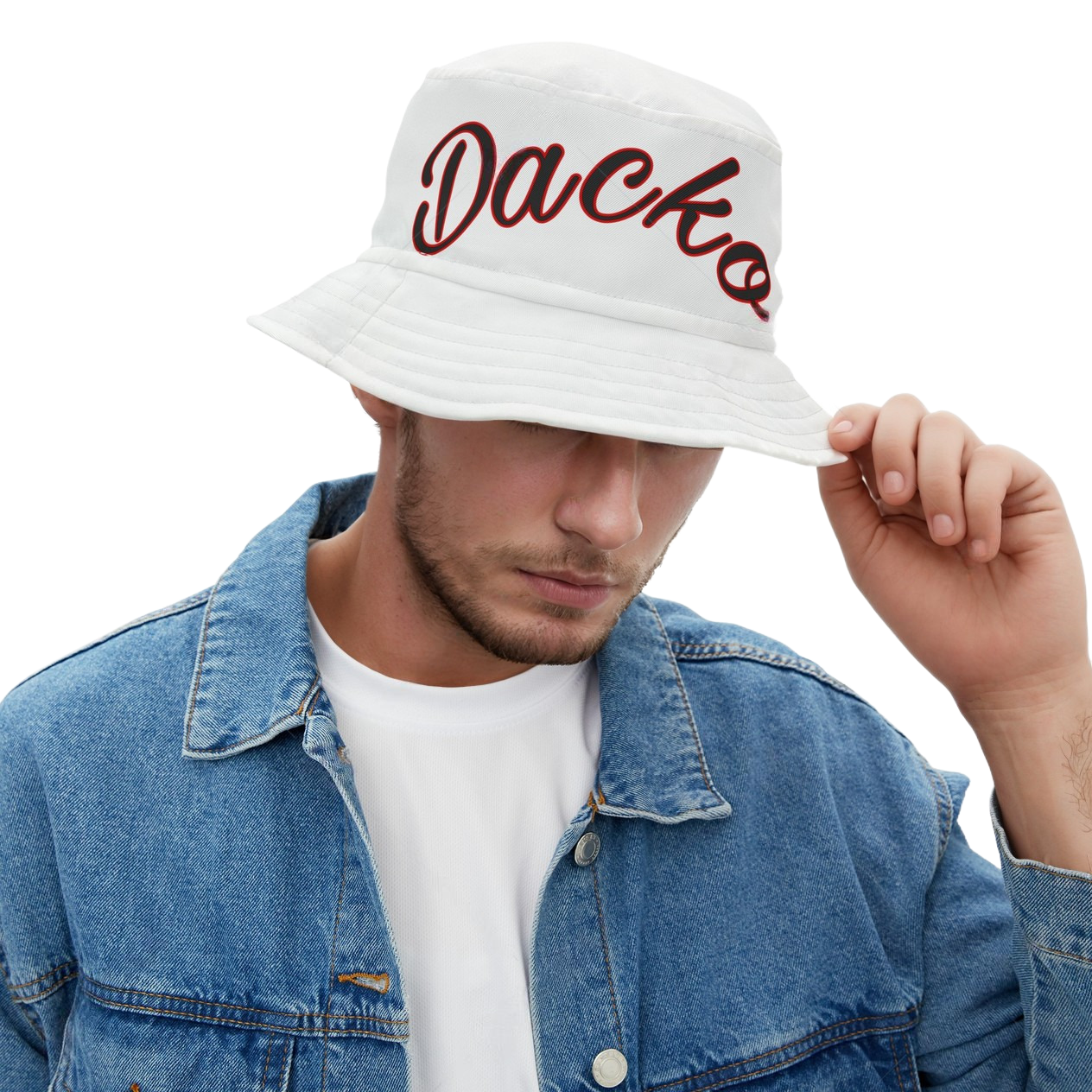 Denim Bucket Hat | boohooMAN UK