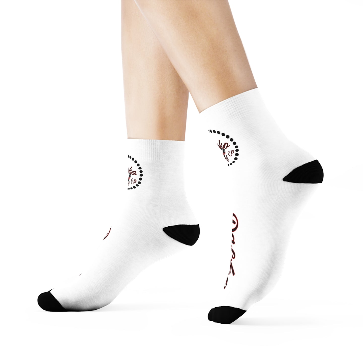 Dacko Crew Socks White