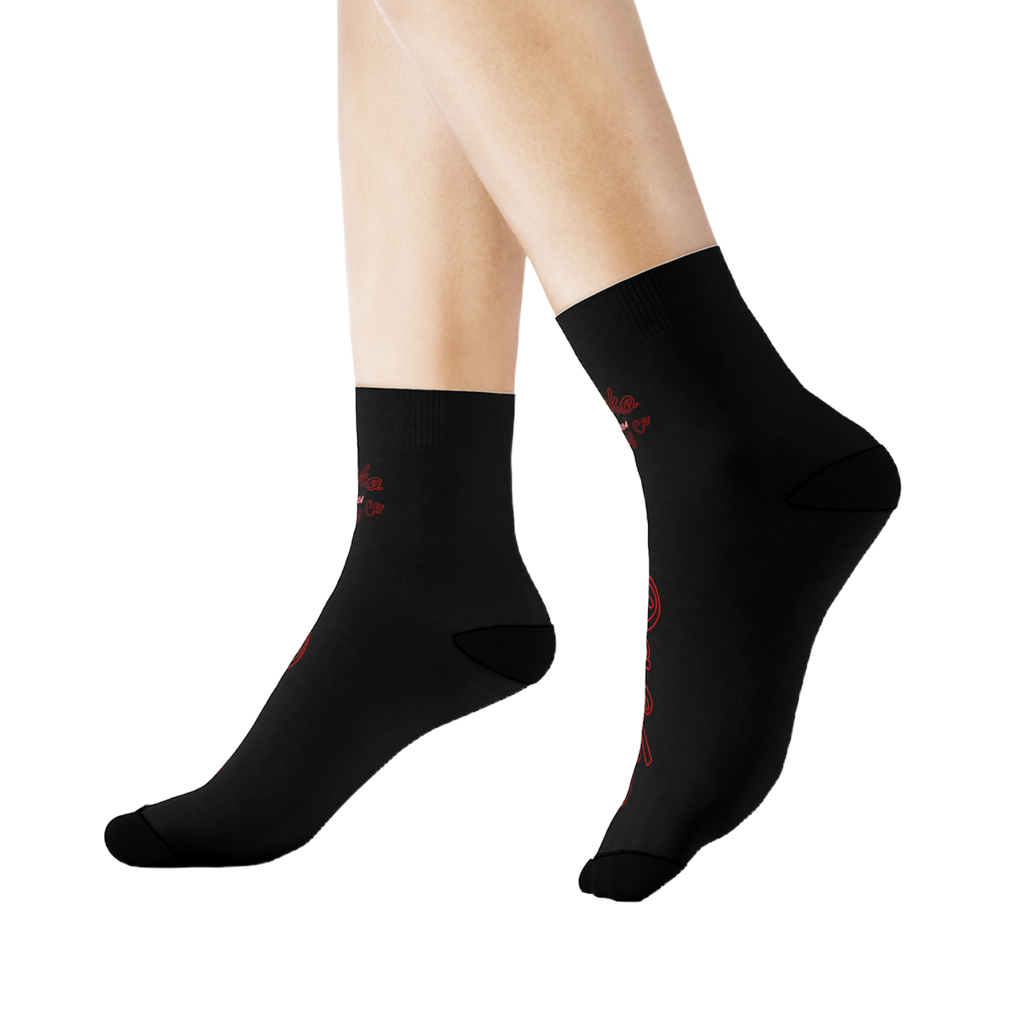 Dacko Crew Socks Black