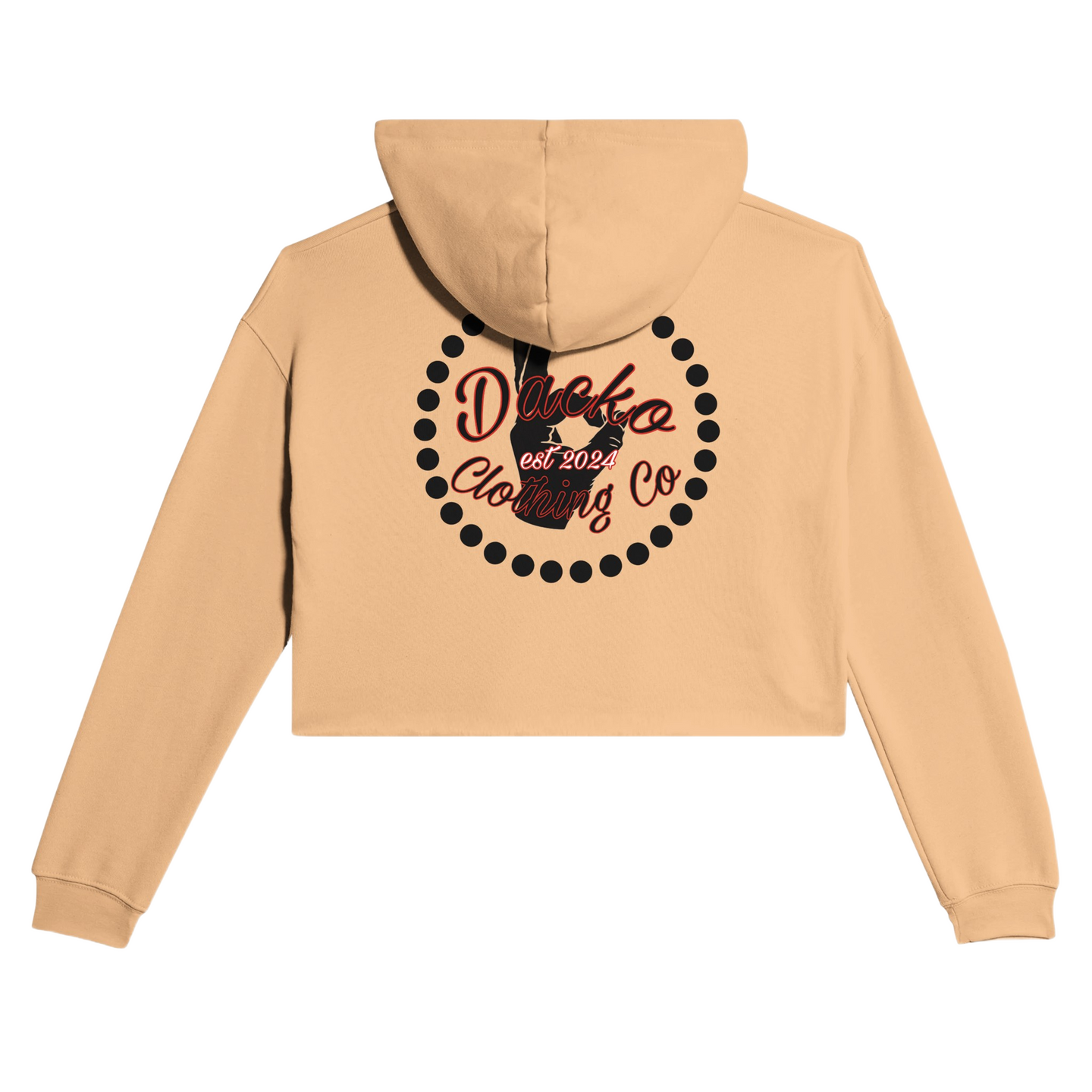 Women's Cropped Dacko Hoodie