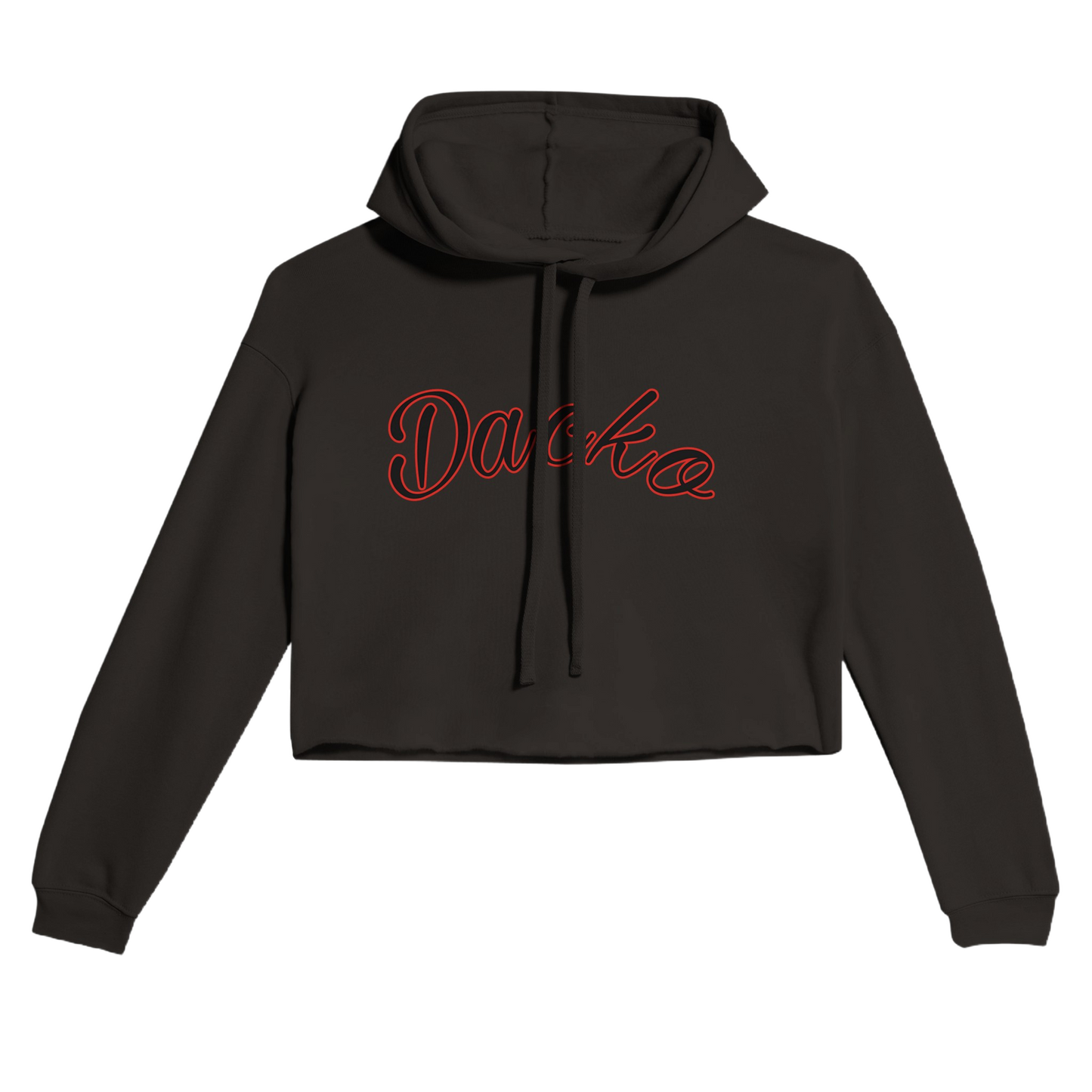 Women's Cropped Dacko Hoodie