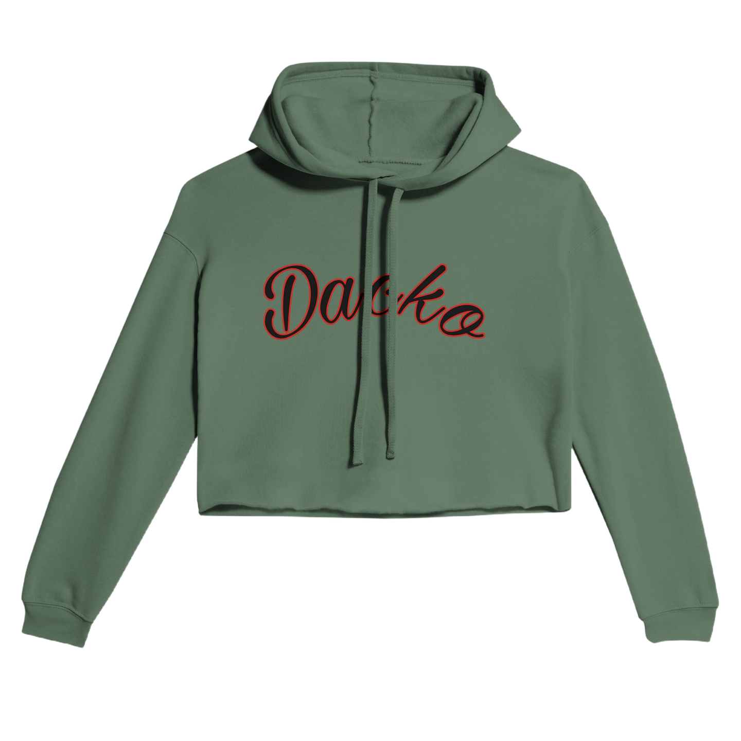 Women's Cropped Dacko Hoodie