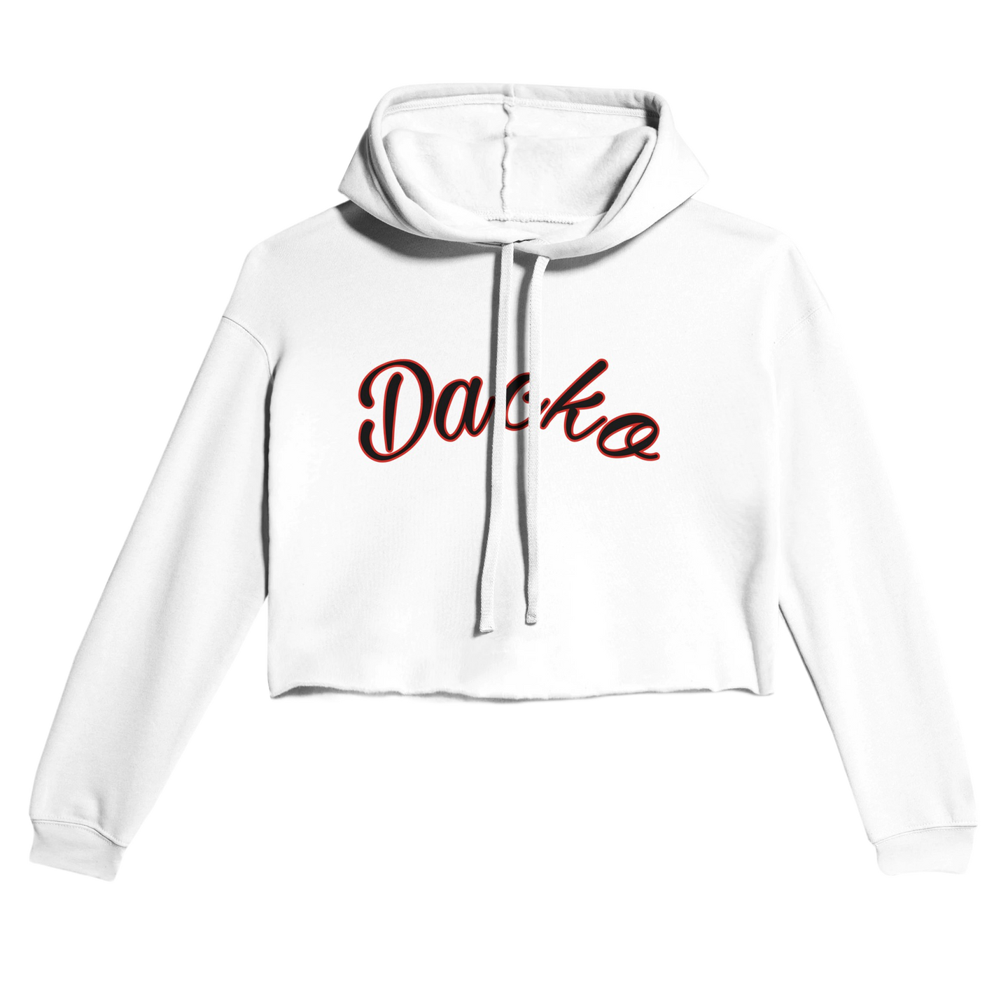 Women's Cropped Dacko Hoodie