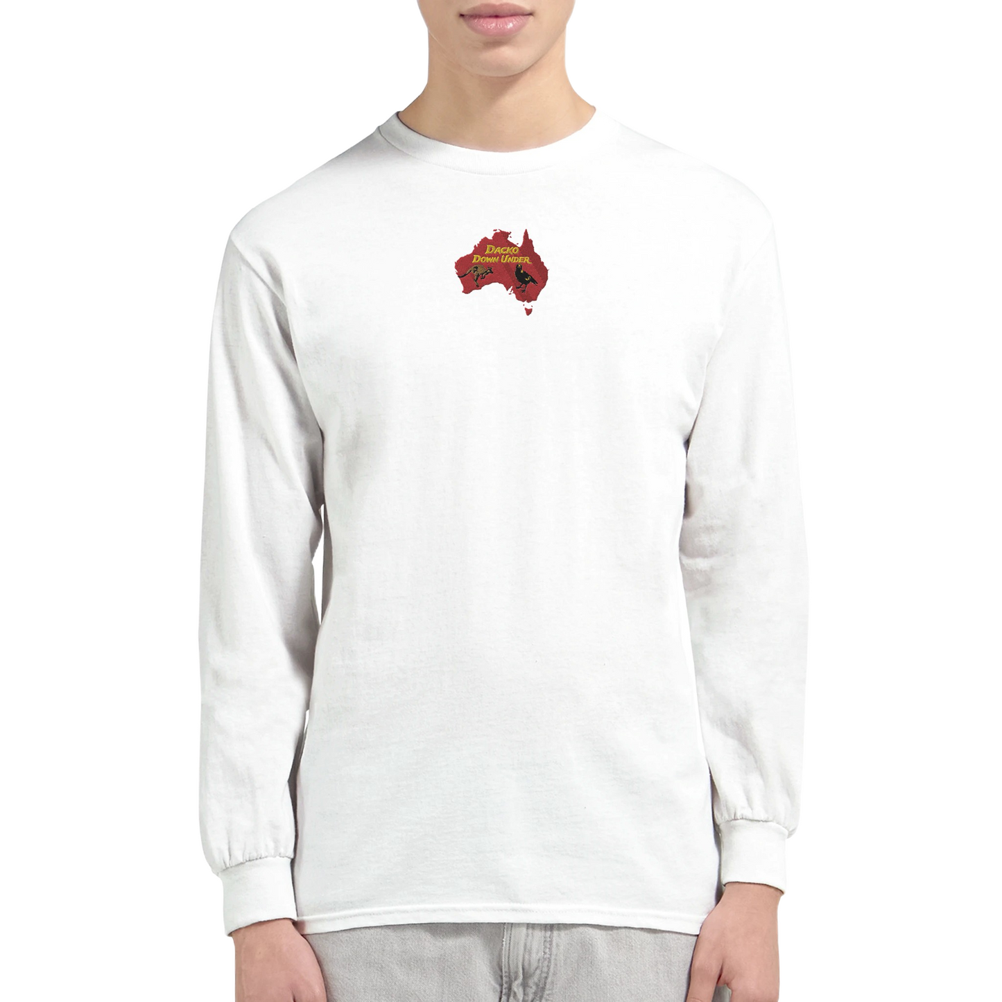 Dacko Down Under Longsleeve embroided T-shirt