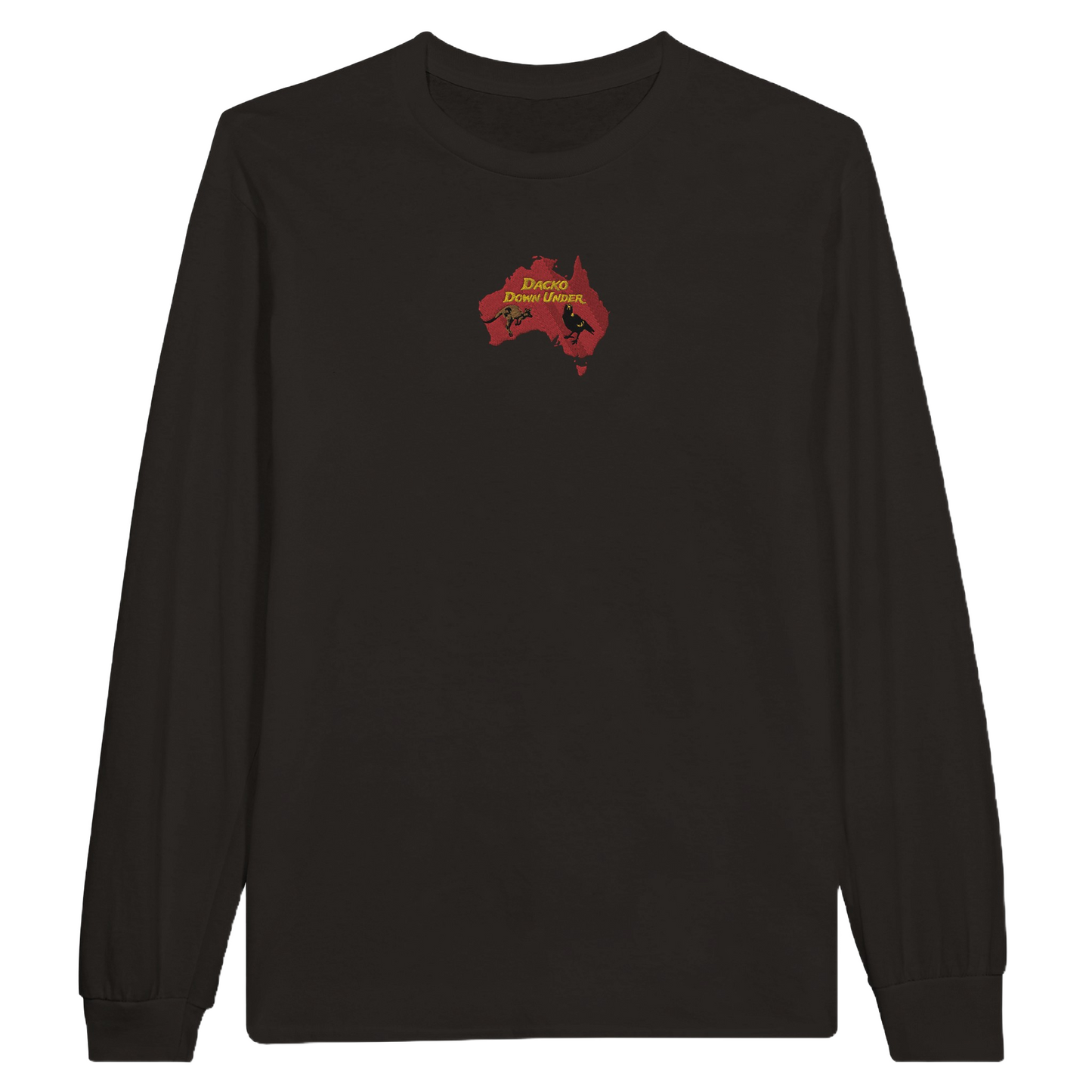 Dacko Down Under Longsleeve embroided T-shirt