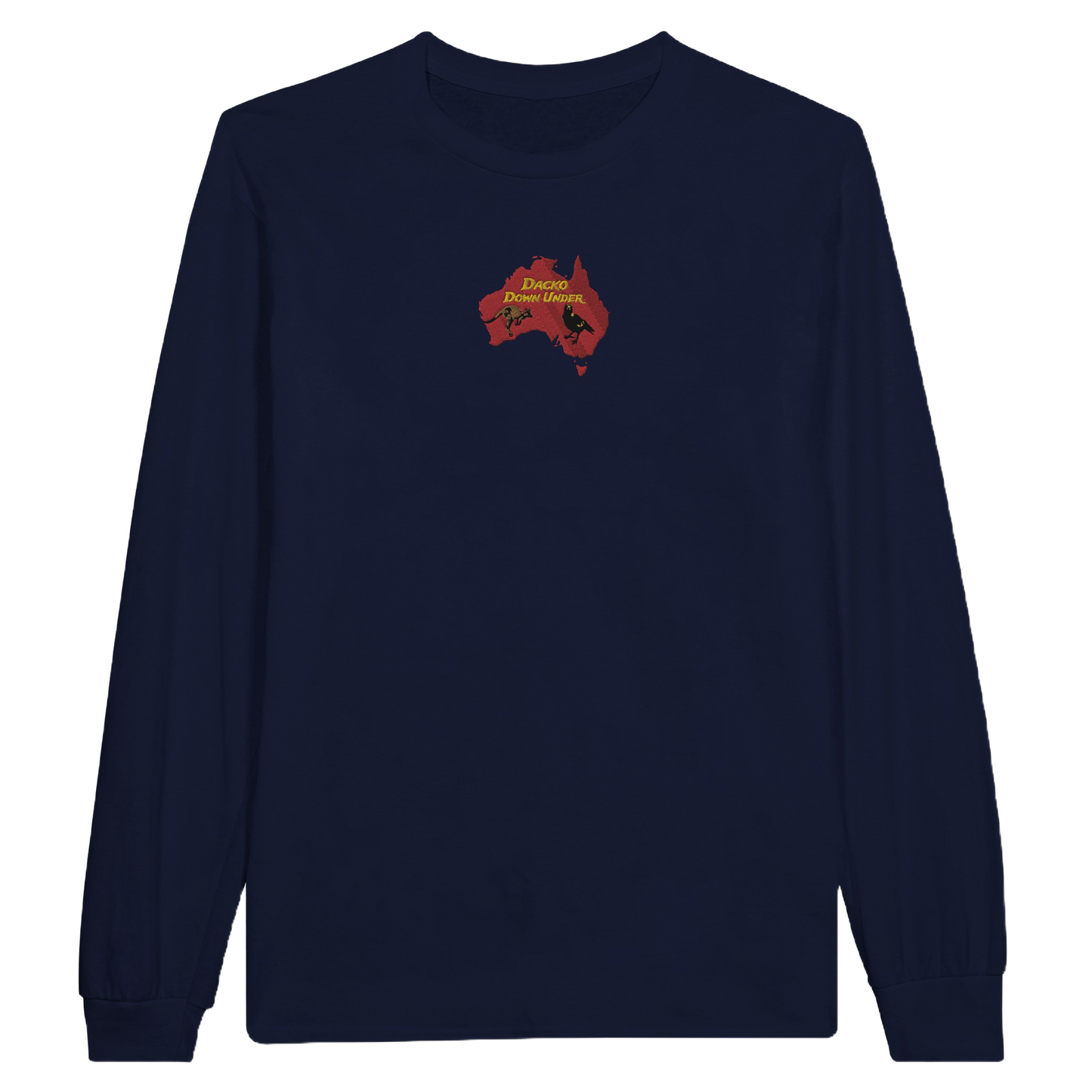 Dacko Down Under Longsleeve embroided T-shirt