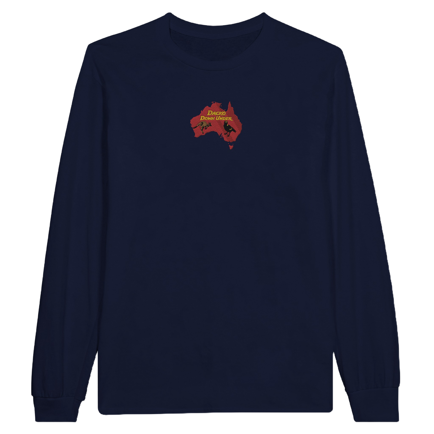 Dacko Down Under Longsleeve embroided T-shirt