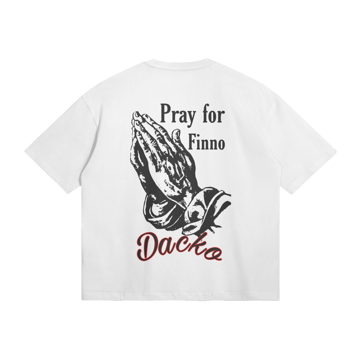 Pray for Finno T-Shirt White