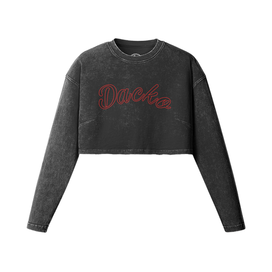 Dacko Premium Long sleeve Crop Top