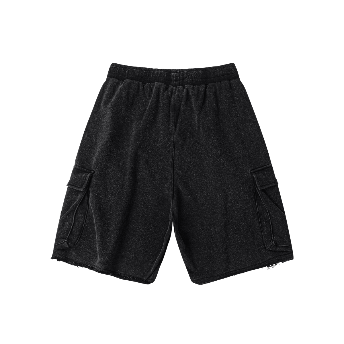 Dacko Premium Faded Black Cargo Shorts